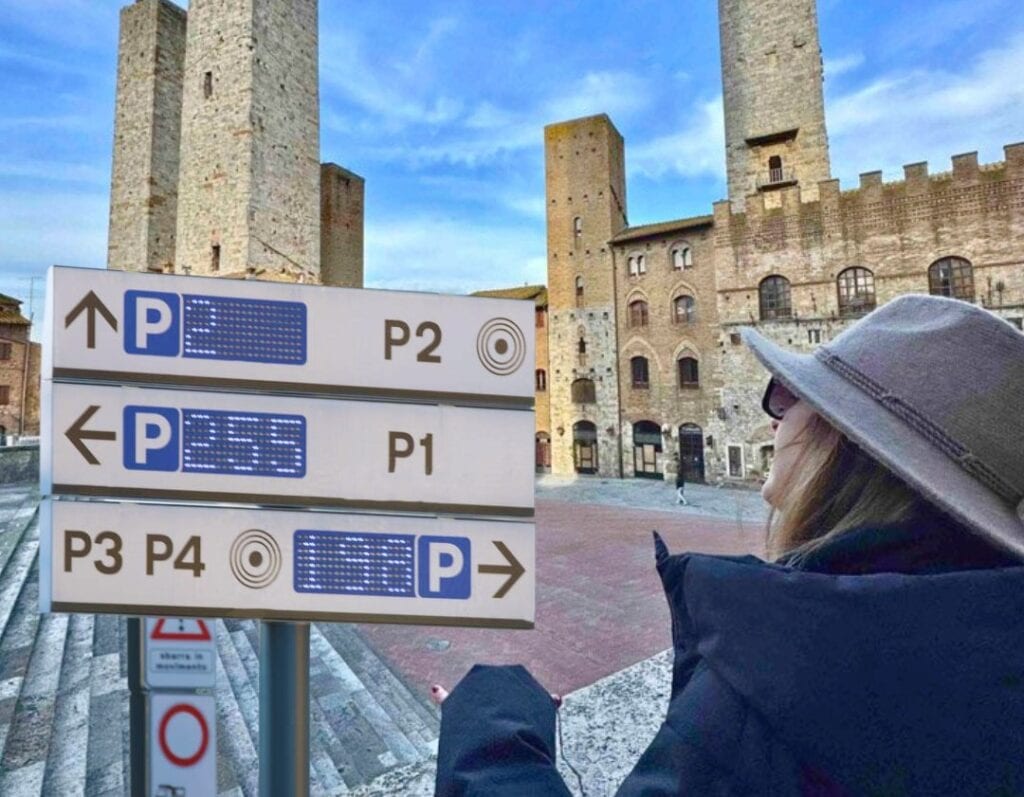 where to park san Gimignano
