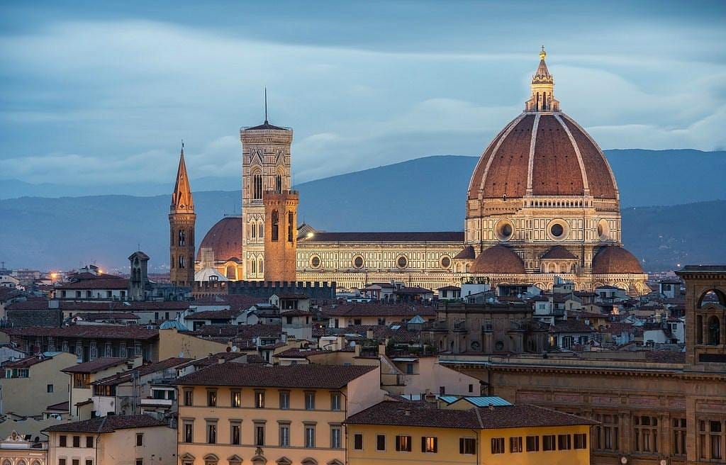 Stunning view of Florence's Cathedral from Piazzale Michelangelo