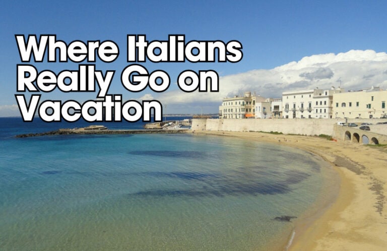 Where Italians Really Go on Vacation